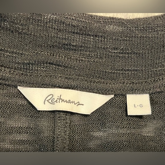 ***😀3 for $35./Reitmans black 3/4 length sleeve cardigan. - Picture 4 of 5